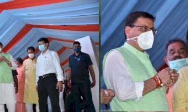 ऋषिकेष:पीएम के दौरे से संबंधी तैयारियों का सीेएम धामी ने लिया जायजा