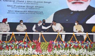 ऋषिकेश:पीएम मोदी ने दी देश को 35 ऑक्सीजन प्लांट की सौगात, धामी सरकार को सराहा