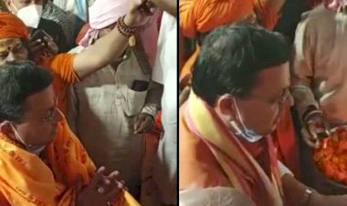 अयोध्या पहुंचे सीएम पुष्कर सिंह धामी, रामलला और हनुमान गढ़ी के किए दर्शन