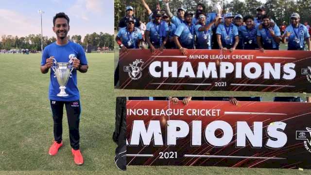 जिंदाबाद!! अमेरिका में 'उन्मुक्त उड़ान', बनाया अपनी टीम को चैंपियन