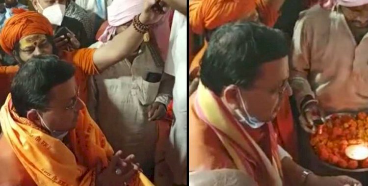 अयोध्या पहुंचे सीएम पुष्कर सिंह धामी, रामलला और हनुमान गढ़ी के किए दर्शन