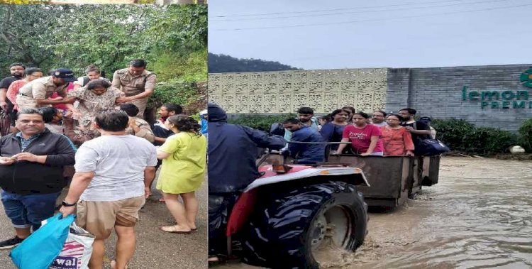 आपदा में पुलिस ने निभाई सराहनीय भूमिका: करीब दस हजार लोगों का किया रेस्क्यू, 18 हजार को पहुंचाया सुरक्षित स्थानों पर