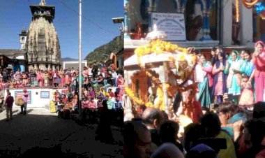 केदारनाथ भगवान की पंचमुखी उत्सव मूर्ति पहुंची उखीमठ, शीत काल में यहीं विराजते हैं बाबा केदारनाथ