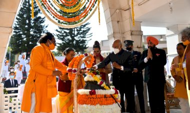 शांतिकुंज के स्वर्ण जयंती वर्ष समारोह में शामिल हुए राष्ट्रपति रामनाथ कोविंद