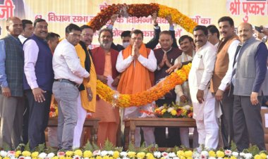 मुख्यमंत्री ने जसपुर में किया विभिन्न विकास कार्यों का लोकार्पण एवं शिलान्यास