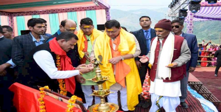 तुंगनाथ महोत्सव का सीएम धामी ने किया उद्घाटन,सांस्कृतिक कार्यक्रमों की रही धूम
