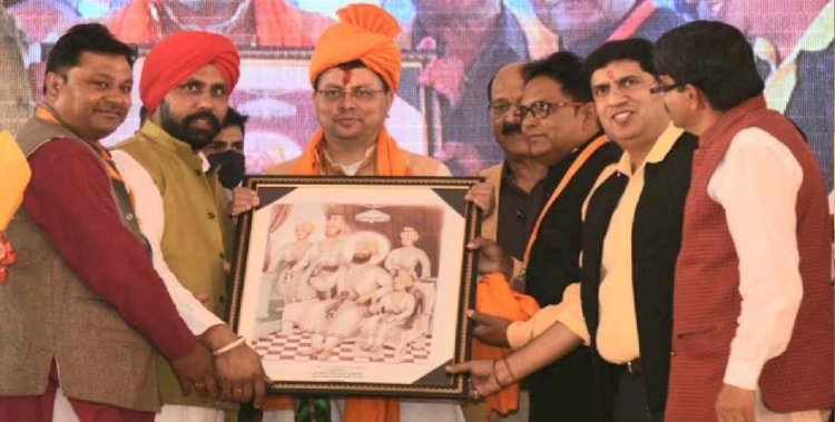 सीएम धामी ने मानूबांस में किया 'रबी कृषक महोत्सव - 2021' का शुभारंभ