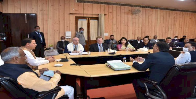 आइसलैंड के उच्चायुक्त से मिले सीएम धामी, शिक्षा पर्यटन, फिशरीज, ग्रीन एनर्जी के रूप में भूतापीय ऊर्जा एवं अन्य संभावनाओं पर हुई चर्चा