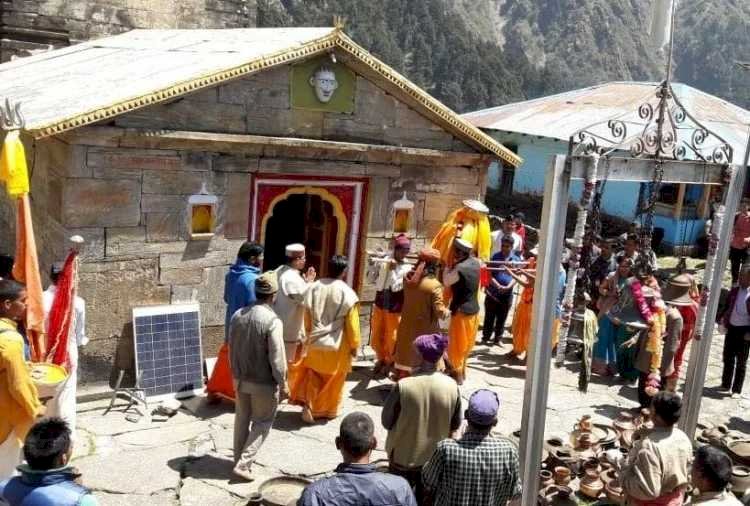 द्वितीय केदार भगवान मद्महेश्वर मंदिर के कपाट विधि-विधान से शीतकाल के लिए बंद