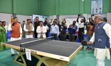 देहरादून:सीएम ने किया में राष्ट्रीय रैंकिंग टेबल टेनिस प्रतियोगिता का शुभारम्भ
