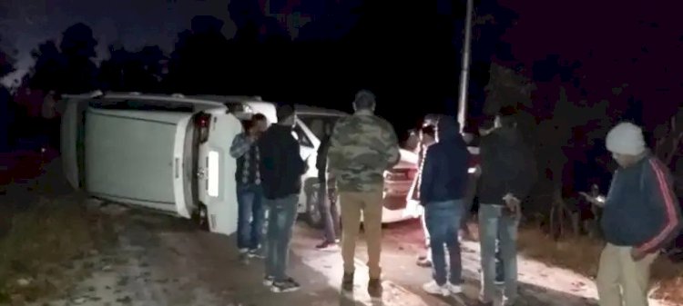 ब्रेकिंग:हादसे का शिकार हुई उत्तराखंड के कैबिनेट मंत्री धन सिंह रावत की कार