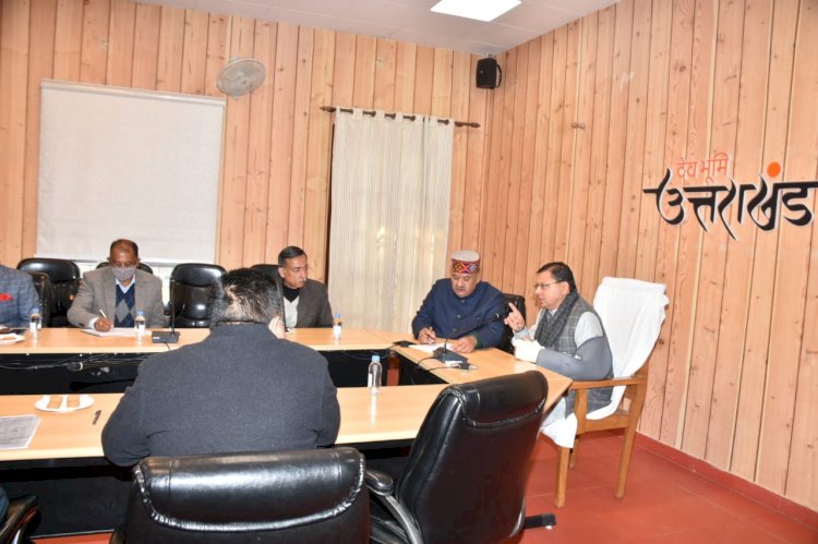 सैन्यधाम का निर्माण कार्य जल्द शुरू किया जाय: सीएम धामी