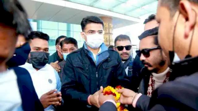 कान्ग्रेस के स्टार प्रचारक सचिन पायलट ने बोला बीजेपी पर हमला