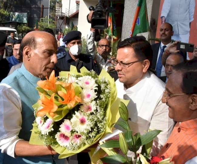 कुछ देर में शपथ लेंगे सीएम धामी, ऋतु खंडूरी होंगी पहली महिला स्पीकर