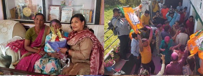 योगी आदित्यनाथ के दूसरी बार सीएम बनने पर जश्न में डूबा पंचूर गांव