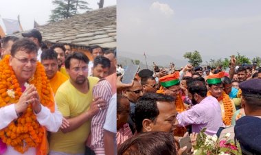 बाबा गोरखनाथ के दर्शन कर सीएम धामी ने शुरू किया चुनावी अभियान, चंपावत के लिए कीं दर्जन भर घोषणाएं