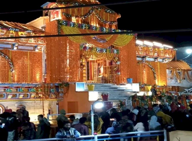 ग्रीष्मकाल के लिए खुुले भगवान बदरीविशाल के कपाट