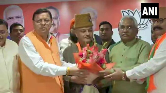 भाजपा में शामिल हुए कर्नल(रि.) कर्नल कोठियाल