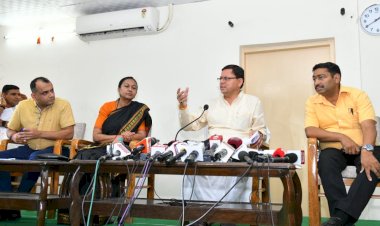 अग्निपथ योजना के सम्बन्ध में CM धामी की प्रेस वार्ता