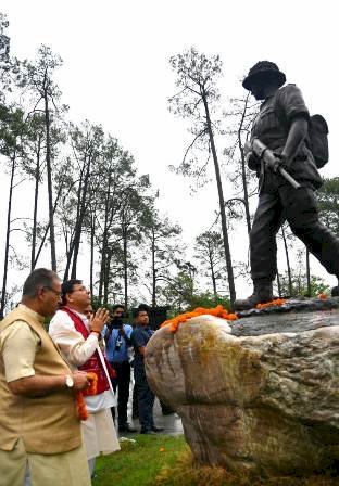 प्रदेश सरकार के 100 दिन पूर्ण: शौर्य स्थल पर माल्यार्पण, 'बेस्ट बने उत्तराखंड अपना' पर आधारित सॉन्ग रिलीज