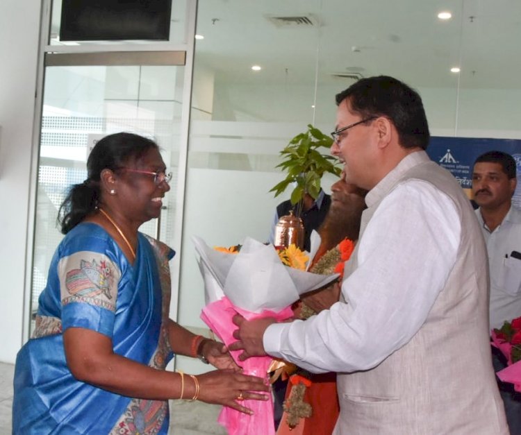 राष्ट्रपति पद की उम्मीदवार द्रौपदी मुर्मू आज देहरादून में