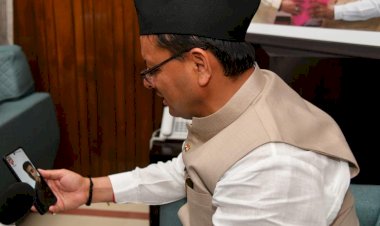 कॉमनवेल्थ पदक विजेता लक्ष्य सेन को सीएम धामी ने दी बधाई