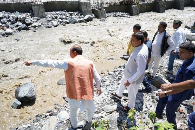पिथौरागढ़: आपदा प्रभावित क्षेत्रों का सीएम ने किया दौरा