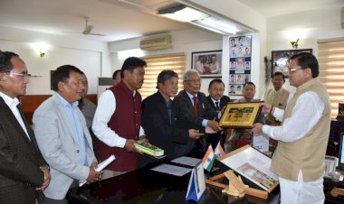 मुख्यमंत्री से रं कल्याण संस्था के प्रतिनिधियों ने की भेंट