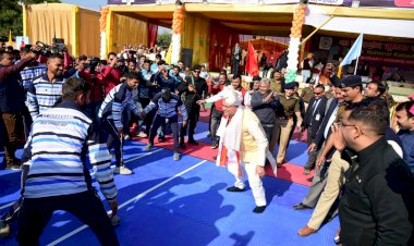 हरिद्वार में सीएम धामी ने इस अंदाज में किया 48 वीं राष्ट्रीय जूनियर कबड्डी चैम्पियनशिप-2022 का शुभारंभ