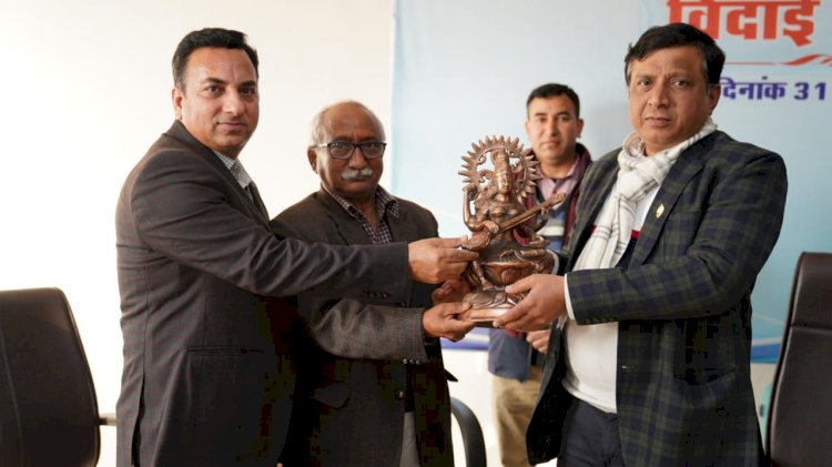 अपर निदेशक सूचना डॉ. अनिल चंदोला हुए सेवानिवृत्त