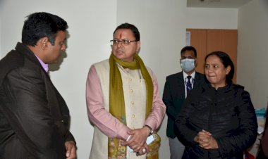 सीएम धामी ने जाना क्रिकेटर ऋषभ पंत का हाल चाल