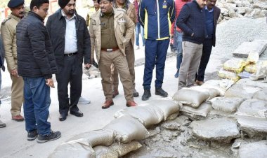 जोशीमठ भूधंसाव का मुख्य सचिव ने लिया जायजा