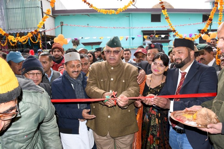 बिन्दुखत्ता के सैनिकों के लिये सामुदायिक भवन बनाया जायेगा: गणेश जोशी