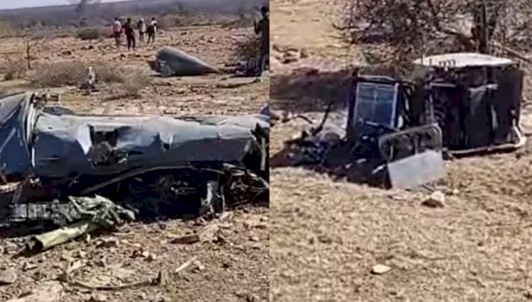 मध्य प्रदेश के मुरैना में वायुसेना के दो लड़ाकू विमान दुर्घटनाग्रस्त, दोनों पायलट सुरक्षित