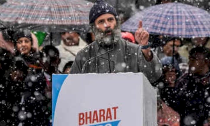 भारत जोड़ो यात्रा का श्रीनगर में हुआ अंत, आर्टिकल 370 पर राहुल ने कही ये बात
