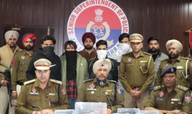 कनाडा में रहने वाले आतंकी लखबीर लंदा का सहयोगी और उसके तीन साथी जालंधर से हुए  गिरफ्तार