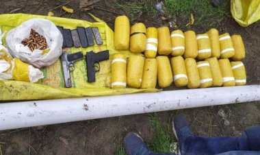 बीएसएफ ने गुरदासपुर सेक्टर में तस्करी की कोशिश नाकाम की, भारी मात्रा में नशीला पदार्थ और हथियार बरामद