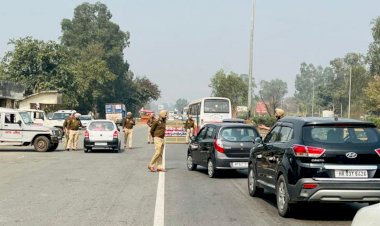 पंजाब पुलिस ने आने वाले वाहनों की जांच के लिए 10 अंतर-राज्यीय सीमाओं पर 'ऑपरेशन सील' चलाया,  सभी 131 प्रवेश/निकास बिंदुओं पर नाके बनाए गए