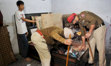 अमृतसर में मादक पदार्थों की तस्करी पर पुलिस की कार्रवाई, धरे गए तस्कर