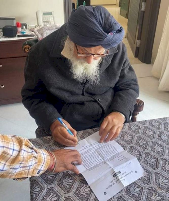 बंदी सिंहों के लिए निर्वाचन क्षेत्रवार हस्ताक्षर अभियान अटारी में शुरू