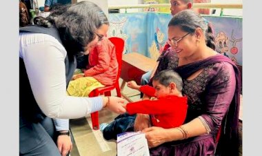 फिरोजपुर में मानसिक रूप से विक्षिप्त बच्चों के लिए लगे 39वें चिकित्सा शिविर में 9 राज्यों से 1700 मरीज आए