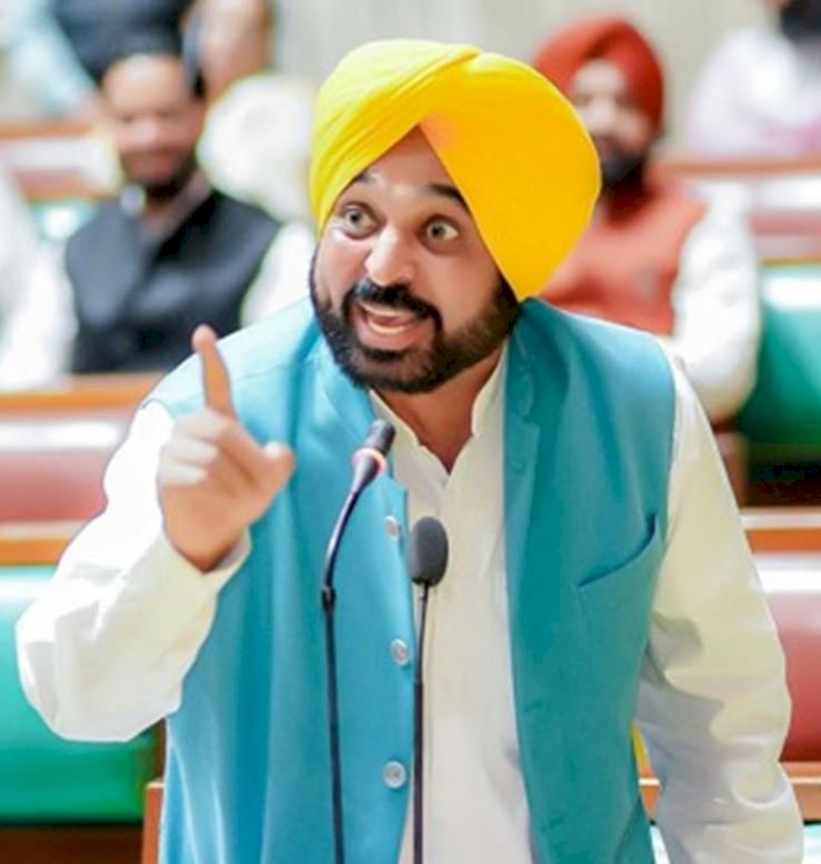 पंजाब विधानसभा में भ्रष्टाचार के मुद्दे पर सीएम मान ने विपक्ष पर कसा तंज