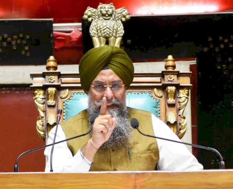 प्रश्नकाल के दौरान दो मंत्रियों के नहीं आने पर पंजाब विधानसभा अध्यक्ष कुलतार सिंह संधवां ने जताई नाराजगी