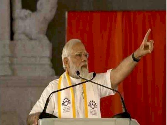 संसद में पीएम मोदी ने की शीर्ष मंत्रियों के साथ की बैठक