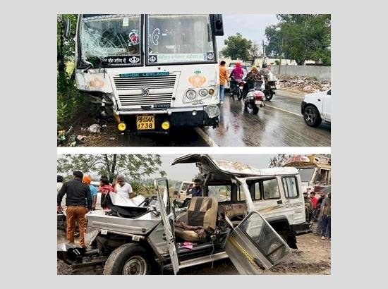 फिरोजपुर में सड़क हादसे में 3 शिक्षकों, टेंपो चालक की मौत