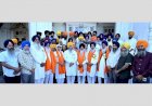 एसजीपीसी जत्था खालसा सजना दिवस मनाने के लिए गुरुद्वारा श्री पंजा साहिब, पाकिस्तान से रवाना हुआ