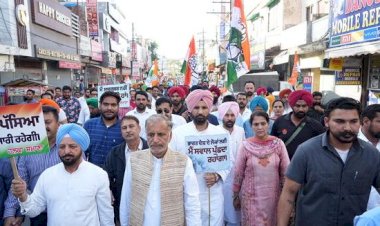 कांग्रेस ने पंजाब में "संविधान बचाओ अभियान" तेज किया