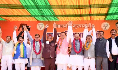 मुख्यमंत्री पुष्कर सिंह धामी ने कालाढूंगी में 95.09 करोड़ की 36 योजनाओं का लोकार्पण व शिलान्यास