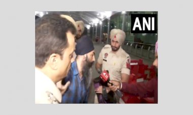 पंजाब पुलिस अमृतपाल के करीबी पापलप्रीत सिंह को अमृतसर एयरपोर्ट लेकर आई, असम भेजा गया