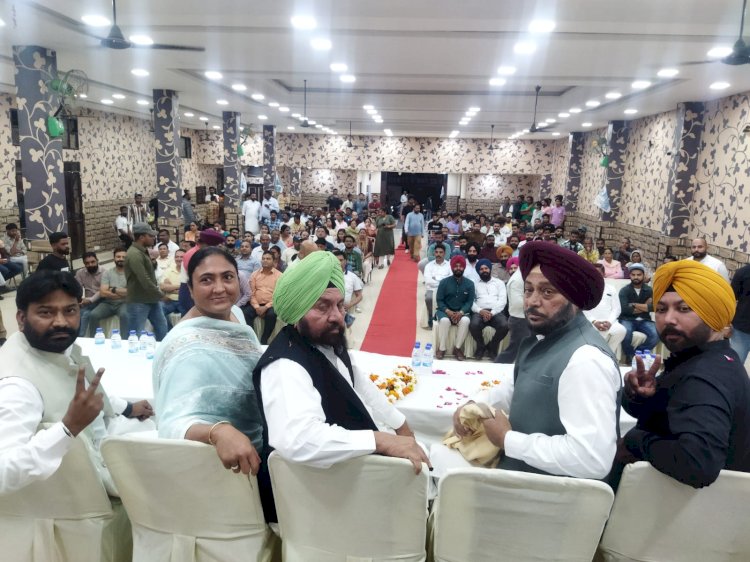 जालंधर लोकसभा उपचुनाव से पहले बड़ी संख्या में लोगों का "आप" में शामिल होना जारी